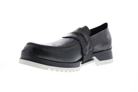 Diesel Edgekore D-Whiper Mens Black Slip On Loafers & Slip Ons Boat Shoes
