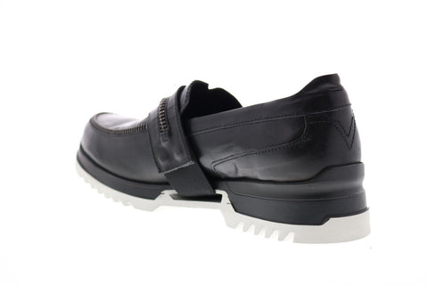 Diesel Edgekore D-Whiper Mens Black Slip On Loafers & Slip Ons Boat Shoes