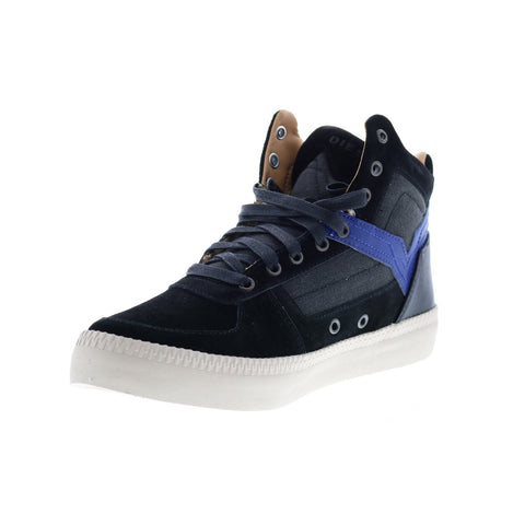 Diesel V is For Diesel S-Spaark Mid Mens Black Suede Lifestyle Sneakers Shoes