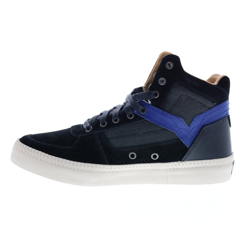 Diesel V is For Diesel S-Spaark Mid Mens Black Suede Lifestyle Sneakers Shoes