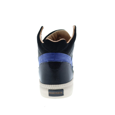 Diesel V is For Diesel S-Spaark Mid Mens Black Suede Lifestyle Sneakers Shoes