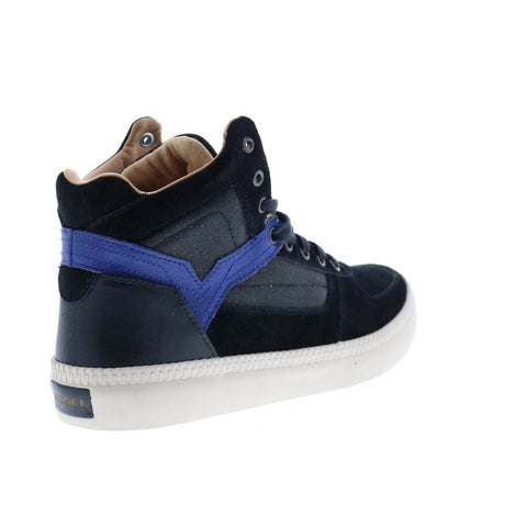 Diesel V is For Diesel S-Spaark Mid Mens Black Suede Lifestyle Sneakers Shoes