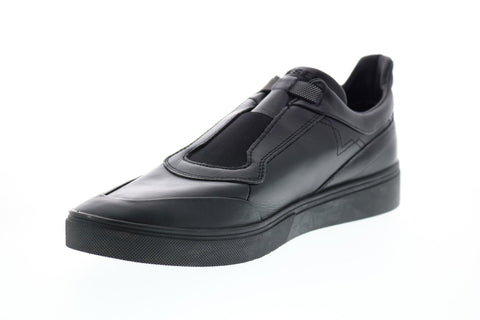 Diesel Fashionisto S-Hype On Mens Black Leather Lifestyle Sneakers Shoes