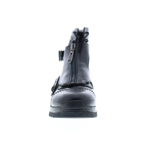 Diesel Edgekore D-Klosure Mens Black Leather Casual Dress Boots
