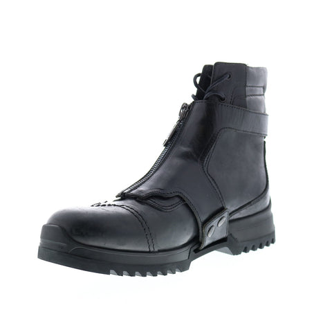 Diesel Edgekore D-Klosure Mens Black Leather Casual Dress Boots