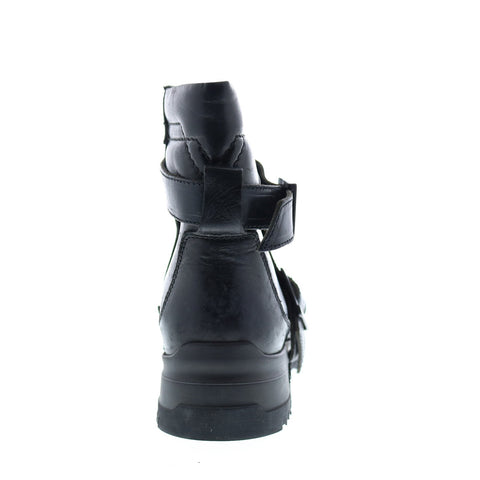 Diesel Edgekore D-Klosure Mens Black Leather Casual Dress Boots