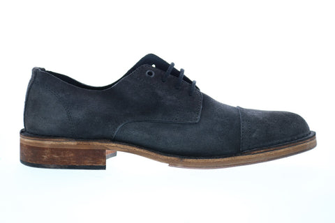 Diesel Dopper D-Pit Low Mens Gray Suede Cap Toe Oxfords & Lace Ups Shoes