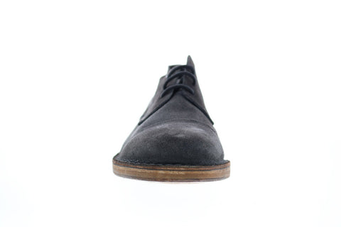 Diesel Dopper D-Pit Low Mens Gray Suede Cap Toe Oxfords & Lace Ups Shoes