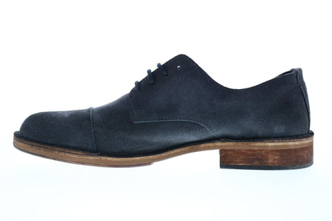 Diesel Dopper D-Pit Low Mens Gray Suede Cap Toe Oxfords & Lace Ups Shoes