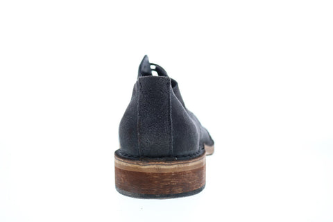Diesel Dopper D-Pit Low Mens Gray Suede Cap Toe Oxfords & Lace Ups Shoes