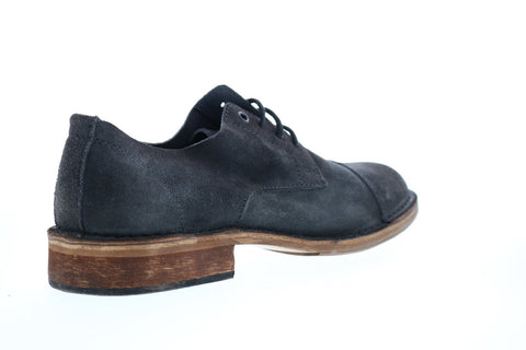 Diesel Dopper D-Pit Low Mens Gray Suede Cap Toe Oxfords & Lace Ups Shoes