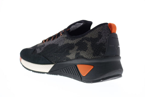 Diesel Skb S-Kby Mens Black Canvas Lace Up Lifestyle Sneakers Shoes