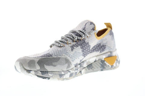 Diesel Skb S-Kby Mens Gray Canvas Lace Up Lifestyle Sneakers Shoes
