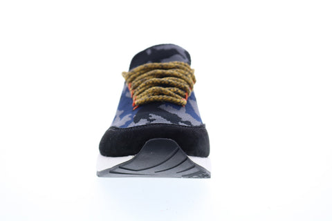 Diesel Skb S-Kby Mens Blue Canvas Casual Lace Up Fashion Sneakers Shoes