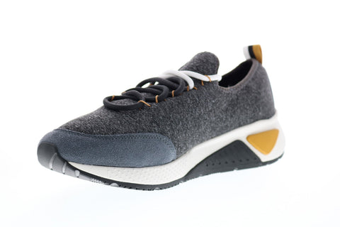 Diesel Skb S-Kby Mens Gray Canvas Lace Up Lifestyle Sneakers Shoes