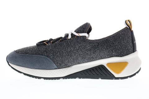 Diesel Skb S-Kby Mens Gray Canvas Lace Up Lifestyle Sneakers Shoes