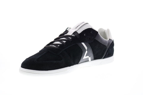 Diesel Happy Hours S-Alloy Mens Black Suede Lace Up Lifestyle Sneakers Shoes