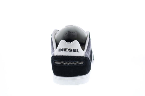 Diesel Happy Hours S-Alloy Mens Black Suede Lace Up Lifestyle Sneakers Shoes