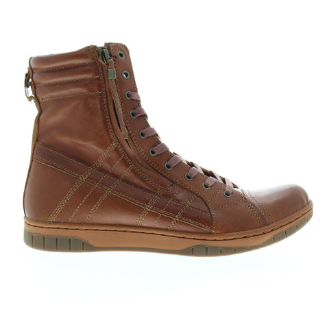 Diesel D-Valadium Y01606-PR623-T2262 Mens Brown Leather Casual Dress Boots Shoes