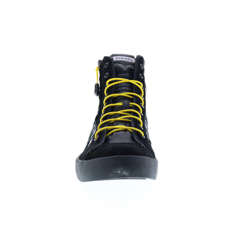 Diesel D-Velows D-String Plus Mens Black Nylon Lifestyle Sneakers Shoes