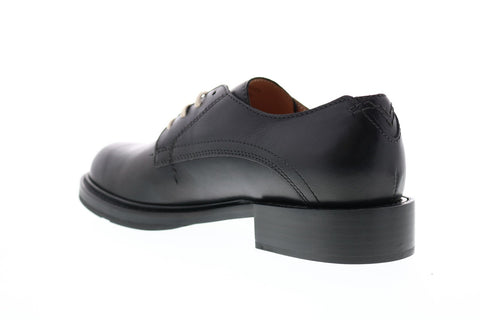 Diesel D-Jack Db Mens Black Leather Plain Toe Oxfords & Lace Ups Shoes
