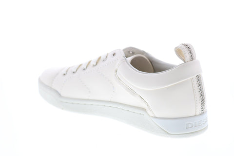 Diesel Tempus S-Marquise Low Mens Beige Leather Lifestyle Sneakers Shoes