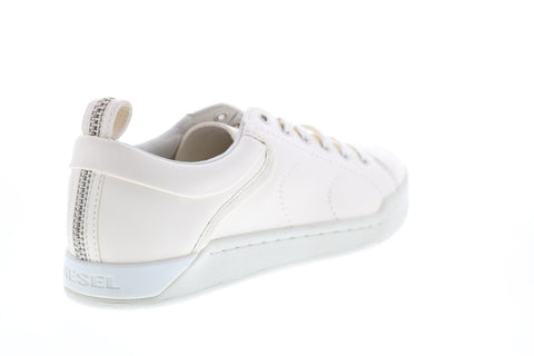 Diesel Tempus S-Marquise Low Mens Beige Leather Lifestyle Sneakers Shoes