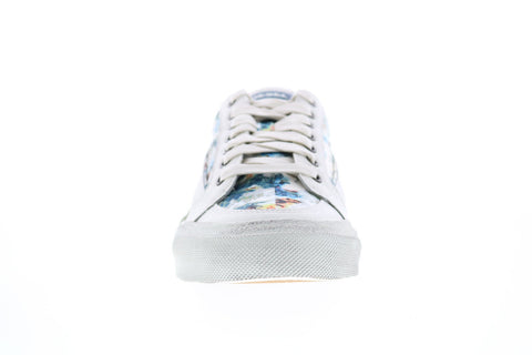 Diesel S-Grindd Low Lace Mens White Canvas Lifestyle Sneakers Shoes