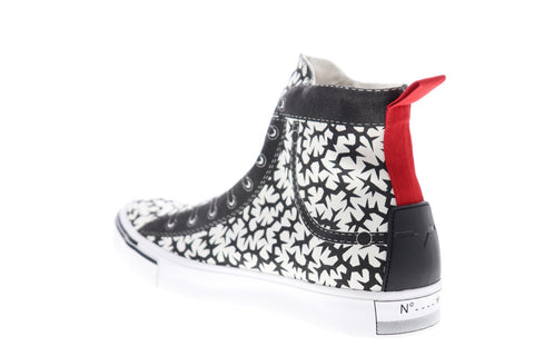 Diesel S-Imaginee Mid Slip Mens White Canvas Slip On High Top Sneakers Shoes