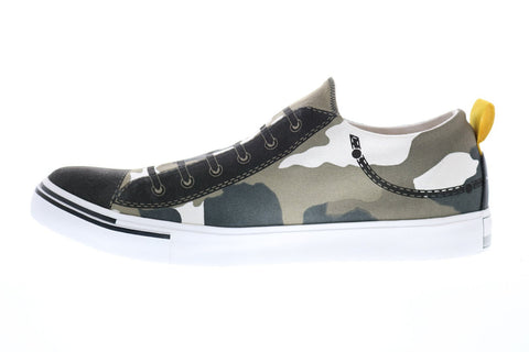 Diesel S-Diesel Maginee Low Mens Green Canvas Lifestyle Sneakers Shoes