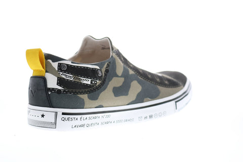 Diesel S-Diesel Maginee Low Mens Green Canvas Lifestyle Sneakers Shoes