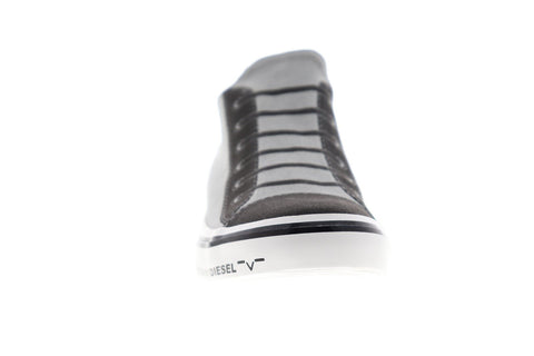 Diesel S-Imaginee Low Slip Y01700-PR238-T8084 Mens Gray Slip On Sneakers Shoes