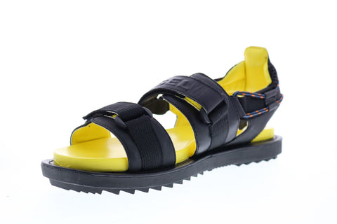 Diesel Sa-Berlin Sand Fss Mens Black Synthetic Strap Sport Sandals Shoes