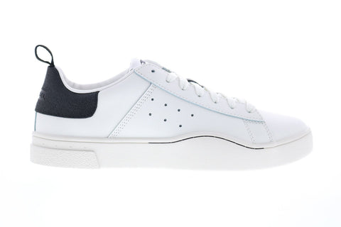 Diesel S-Clever Low Y01748-P1729-H1527 Mens White Lifestyle Sneakers Shoes