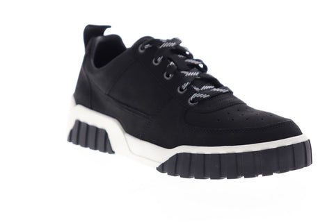 Diesel S-Rua LC Y01824-PR289-T8013 Mens Black Nubuck Low Top Sneakers Shoes