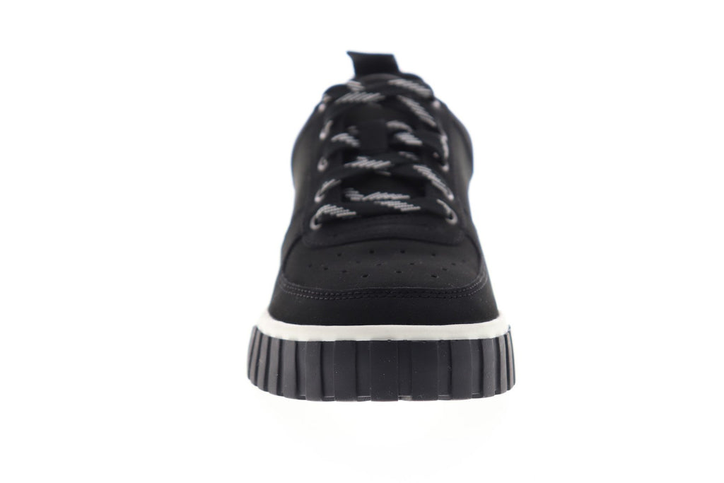 Diesel S-Rua LC Mens Black Nubuck Leather Low Top Lifestyle Sneakers S ...