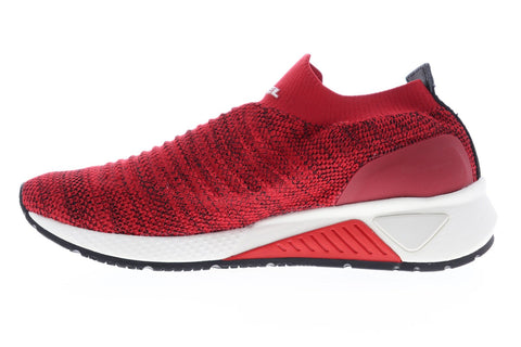 Diesel S-KB ATHL Sock Y01881-P2199-T4041 Mens Red Canvas Athletic Walking Shoes