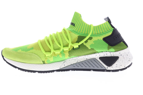 Diesel S-KB SL Y01917-P2166-H7111 Mens Green Canvas Athletic Running Shoes