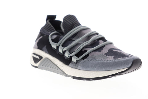 Diesel S-KB SL Y01917-P2166-H7196 Mens Gray Canvas Athletic Running Shoes