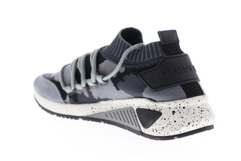 Diesel S-KB SL Y01917-P2166-H7196 Mens Gray Canvas Athletic Running Shoes