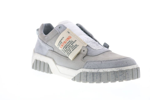 Diesel S-Le Rua On Mens Gray Nubuck Lace Up Lifestyle Sneakers Shoes