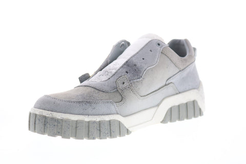 Diesel S-Le Rua On Mens Gray Nubuck Lace Up Lifestyle Sneakers Shoes