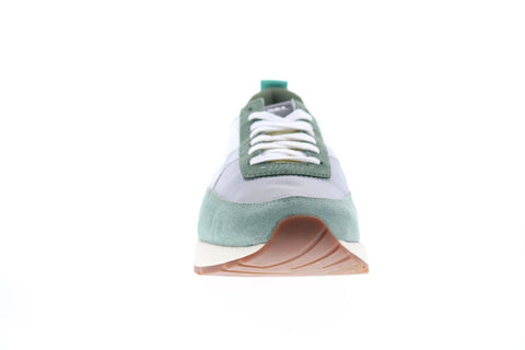 Diesel K-Kb Low Lace II Mens Green Suede Lace Up Lifestyle Sneakers Shoes