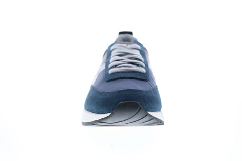 Diesel S-Kb Low Lace II Mens Blue Suede Lace Up Lifestyle Sneakers Shoes