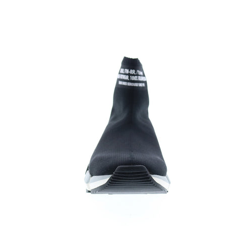 Diesel H-Padola High Sock Mens Black Canvas Lifestyle Sneakers Shoes