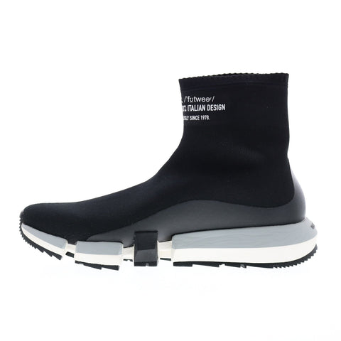 Diesel H-Padola High Sock Mens Black Canvas Lifestyle Sneakers Shoes