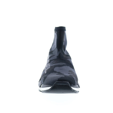 Diesel H-Padola High Sock Mens Black Canvas Lifestyle Sneakers Shoes