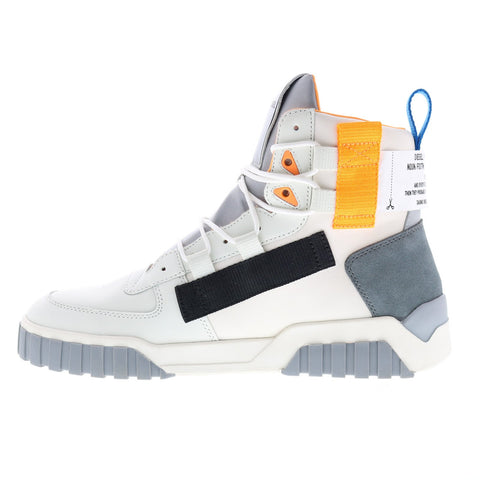 Diesel Le Rua S-Rua Mid SP Mens White Lace Up Lifestyle Sneakers Shoes