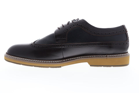 Zanzara Fouquet ZK323C81 Mens Brown Leather Dress Lace Up Oxfords Shoes