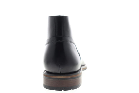 Zanzara Malta ZK571S31 Mens Black Leather Lace Up Chukkas Boots Shoes